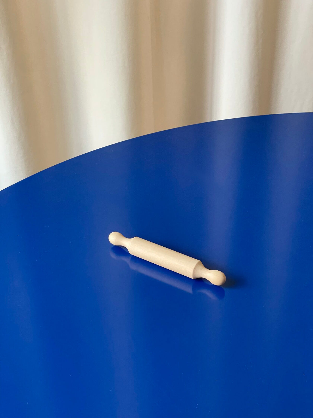 Wooden rolling pin for kids – small, lightweight, and smooth, perfect for play dough activities and developing fine motor skills