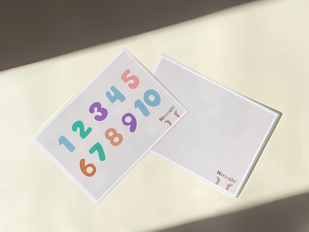 Noonchi Placemat 05 Learn Numbers / Improve Imagination