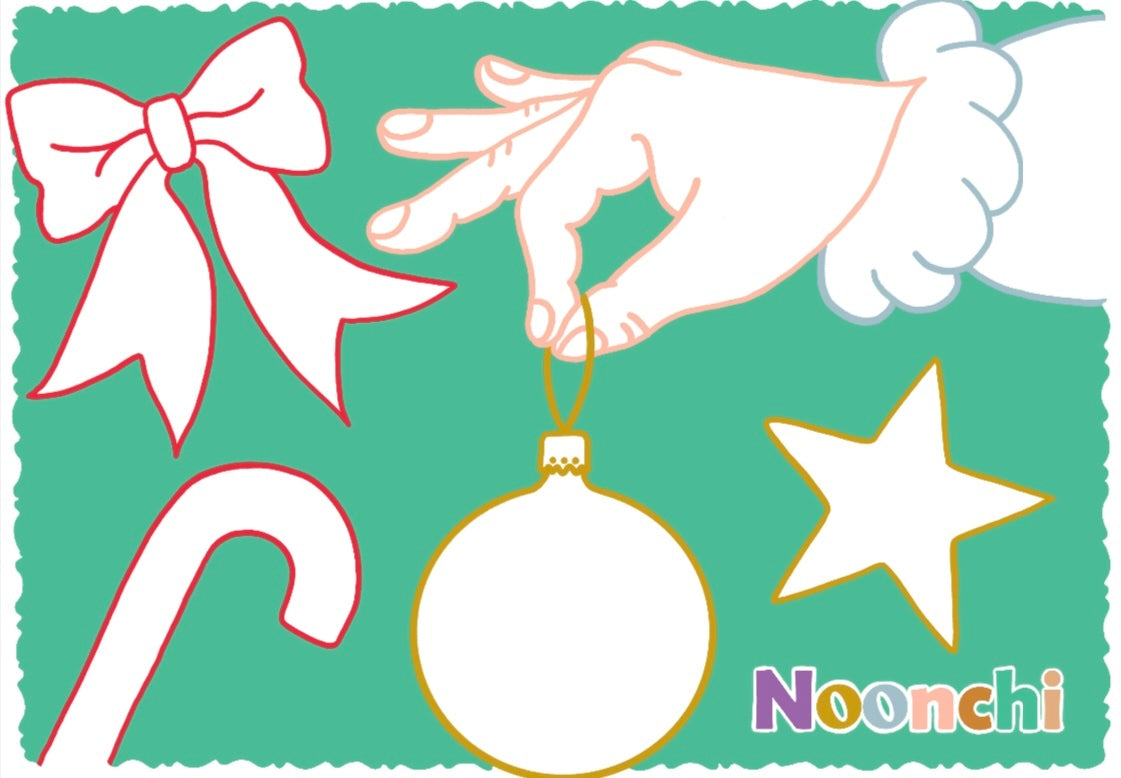 Noonchi Placemat 02 Xmas
