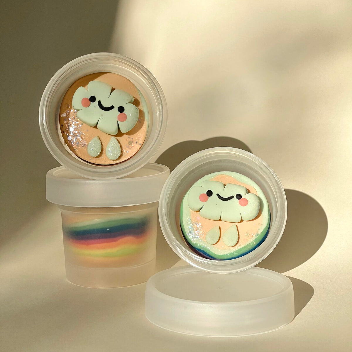 Noonchi Cutie Cloud Rainbow color mix 100g cup