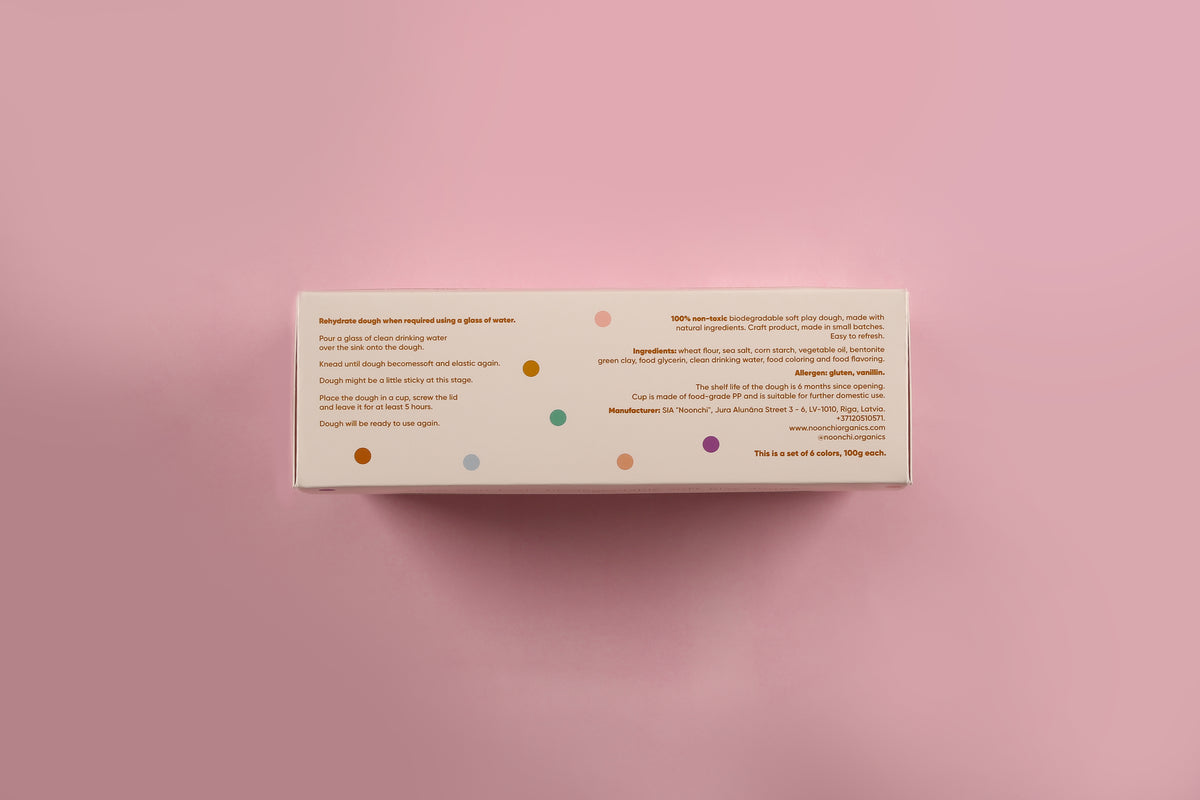 Organic Play Dough Signature Set 01
