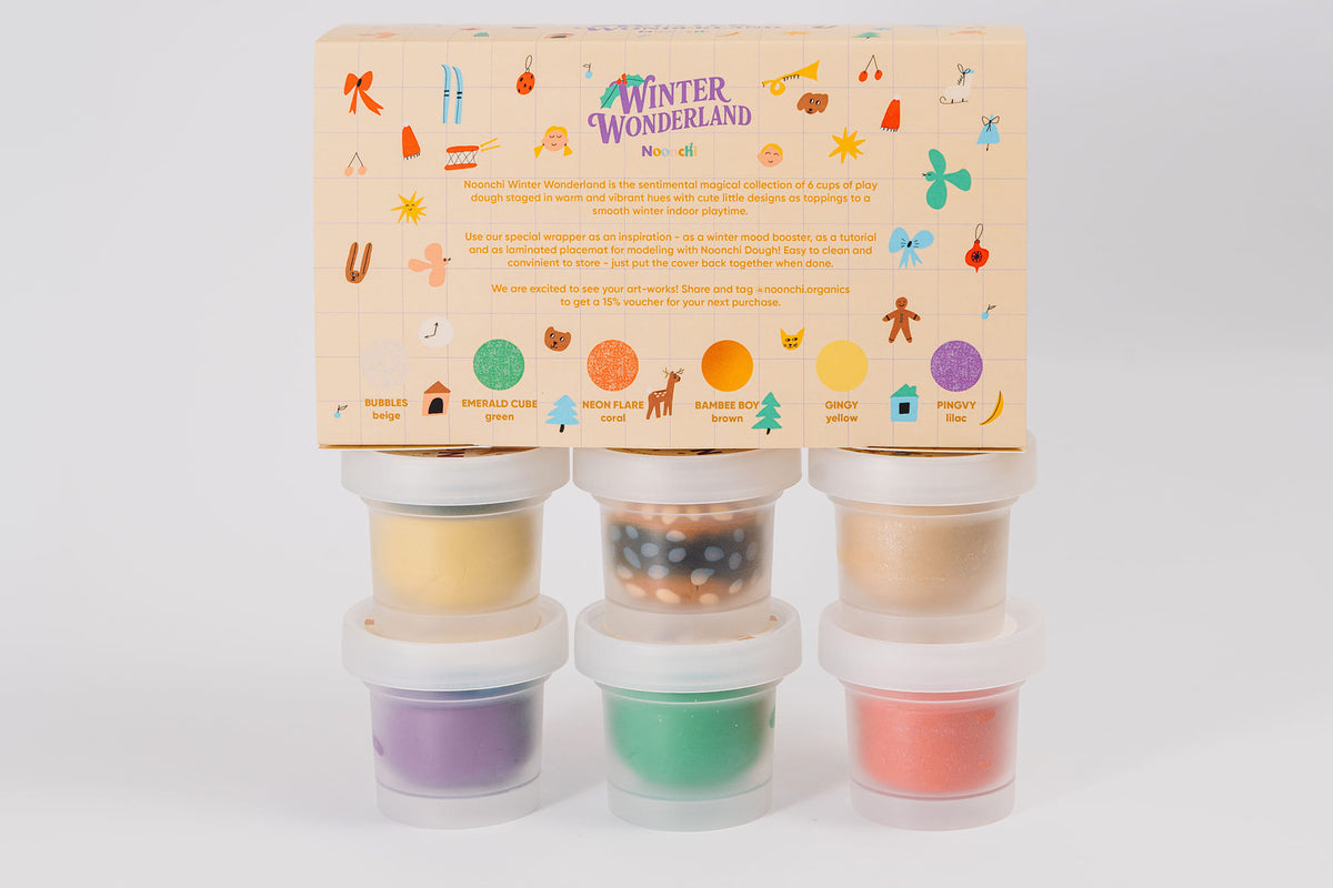 Organic Play Dough Winter Wonderland Set 08