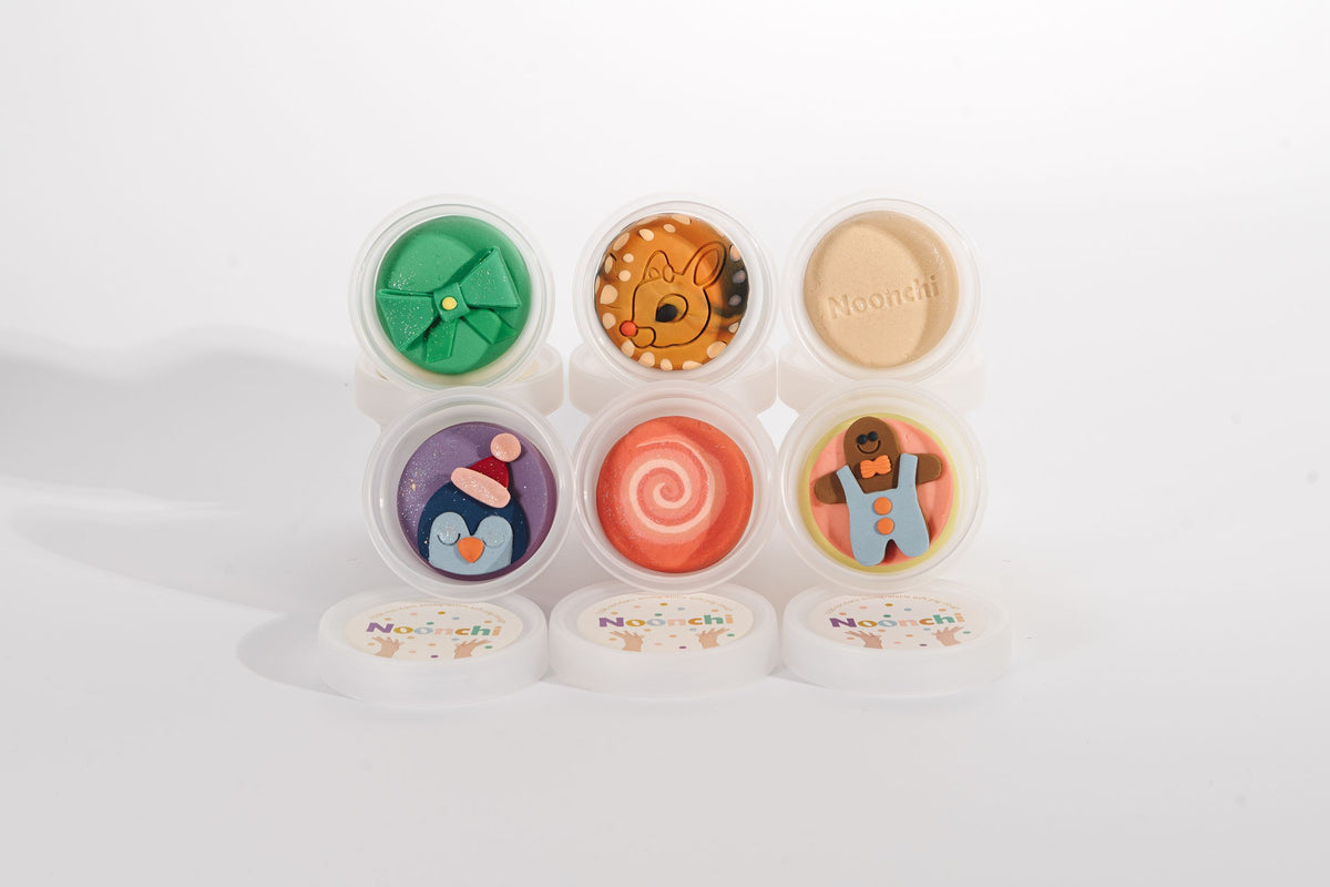 Organic Play Dough Winter Wonderland Set 08