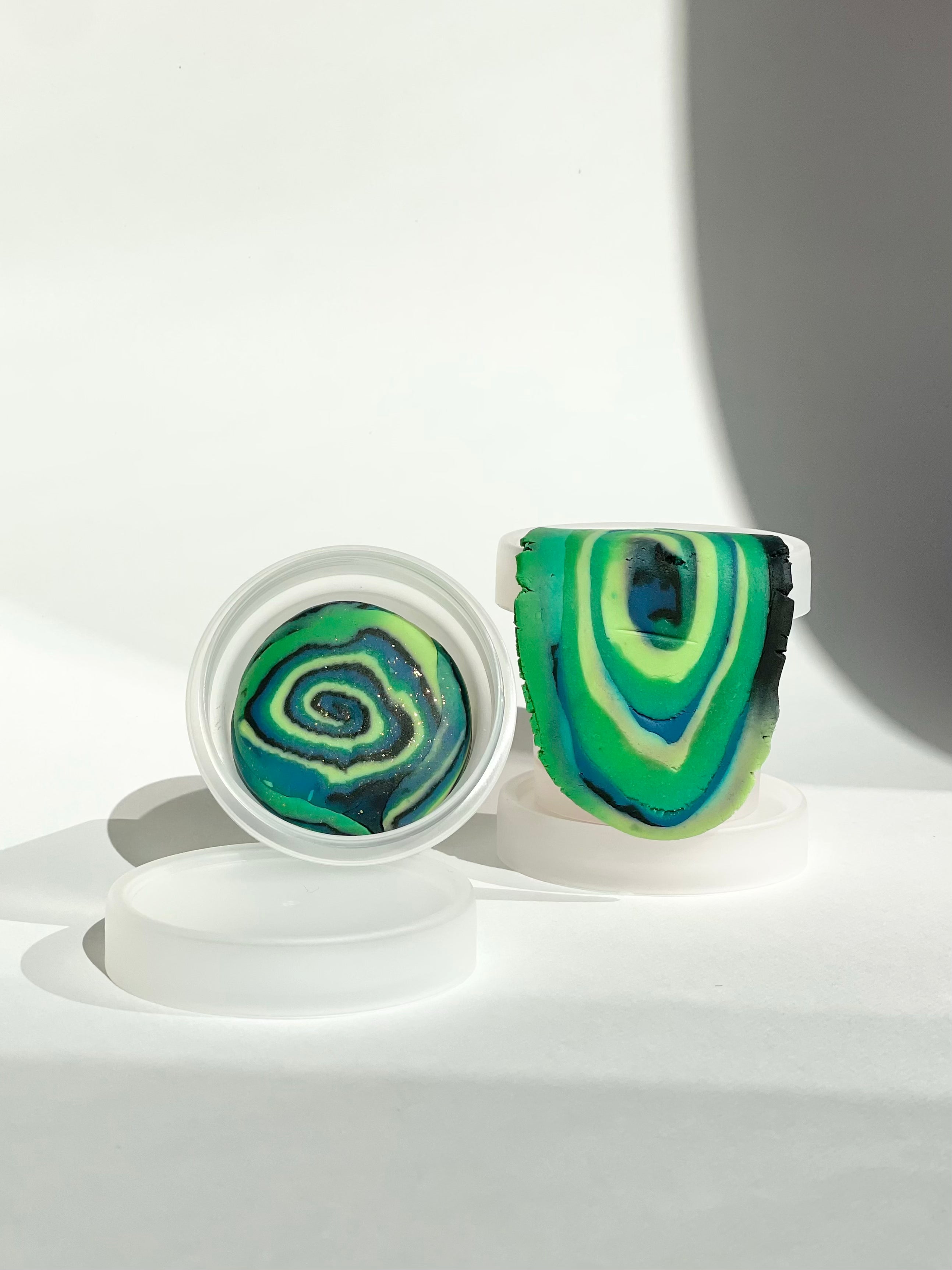 Plot Twist Cane Swirl Green Cup 100g
