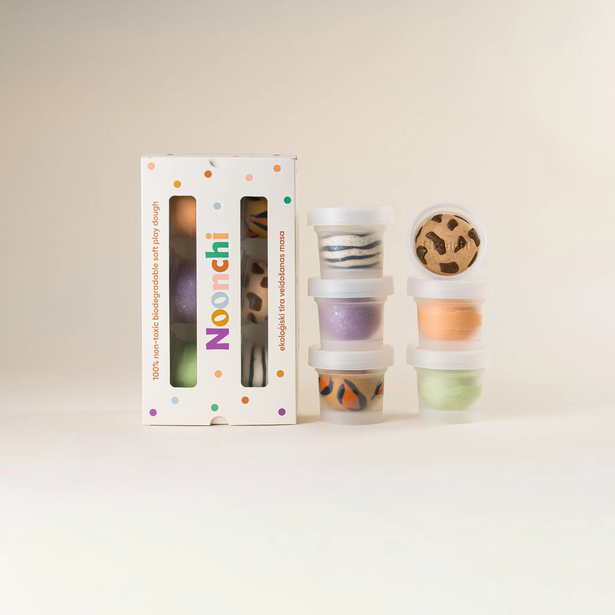 Organic Play Dough Animalistic Set 04